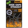 Fox Edges Wide Gape Gerader Haken 2 Fox Edges Wide Gape Gerader Haken -FOX Verkäufe Fox Edges Wide Gape Straight Hook 1