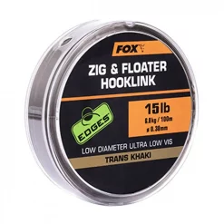 Fox Edges Zig & Floater Hooklink, Vorfachschnur -FOX Verkäufe fox edges zig floater hooklink 100m 15