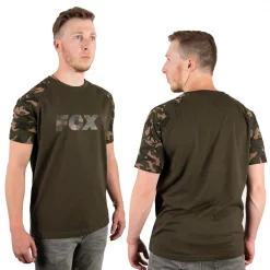 Fox Camo/Khaki T-Shirt 11 Fox Camo/Khaki T-Shirt -FOX Verkäufe fox camo khaki print t shirt 3