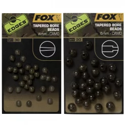 Fox Edges Tapered Bore Beads, Camo Perlen