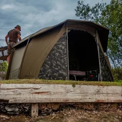 Fox Frontier Bivvy, Camo Mosquitonetzfront -FOX Verkäufe fox frontier camo mozzy mesh 3