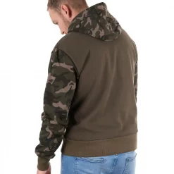 Fox Khaki / Camo Fishing Hoodie -FOX Verkäufe fox khaki camo hoody 3