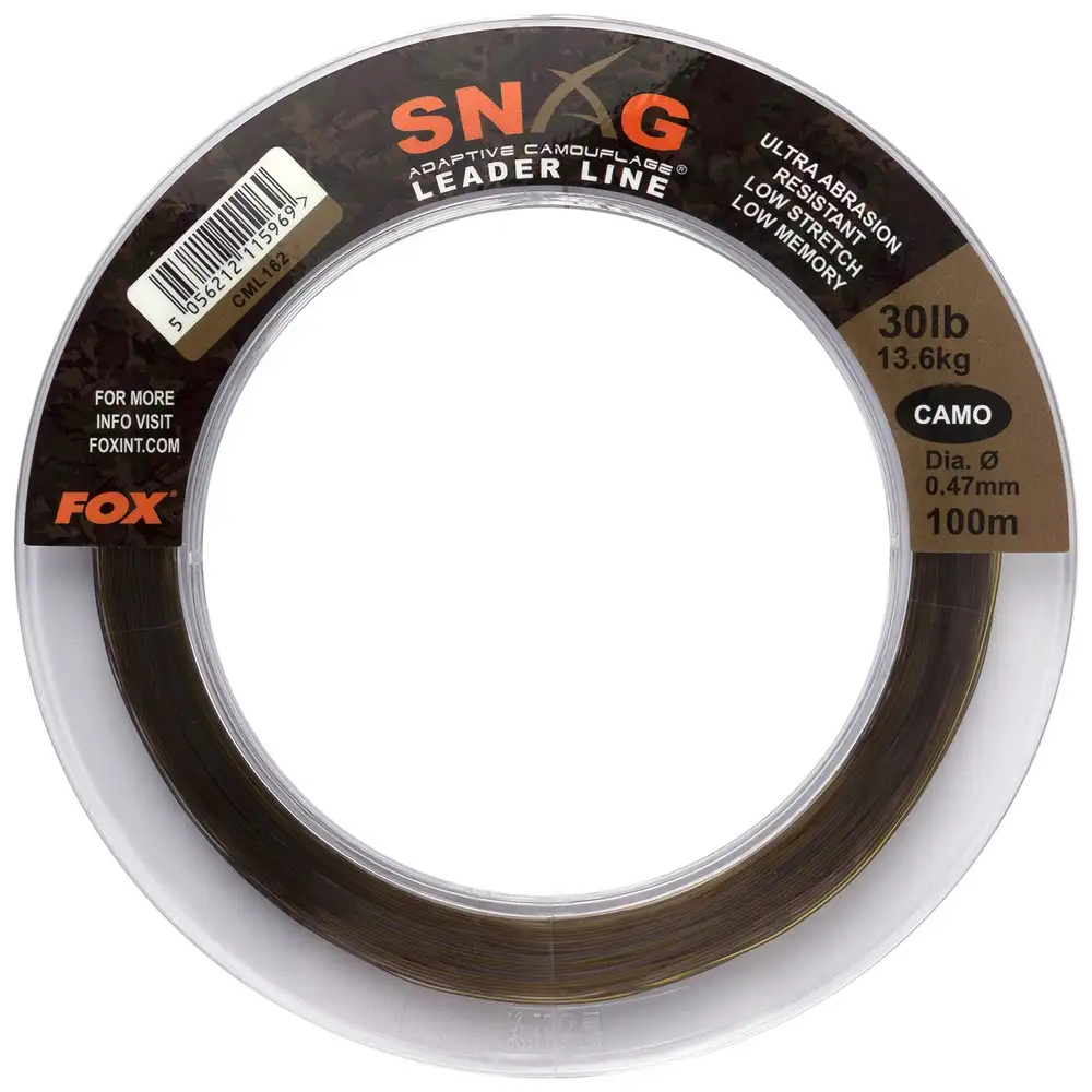 Fox Snag Leader, Camo Vorfachschnur